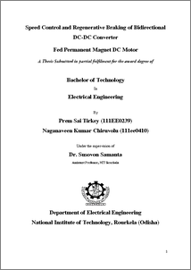 Dc motor control thesis
